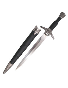 Dagger Geralt de Rivia, The Witcher, black handle (40 cm.)