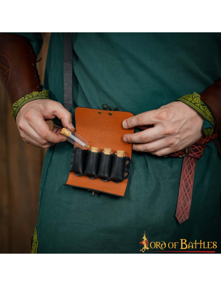 Druid's bag with 4 containers for...