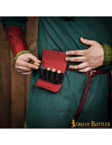 Druid's bag with 4 containers for...