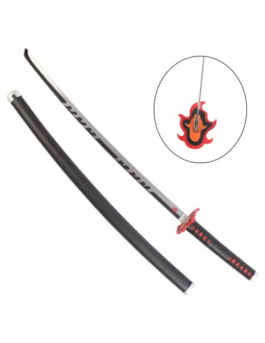 Tanjiro Kamado's fire katana from Kimetsu No Yaiba (96 cm