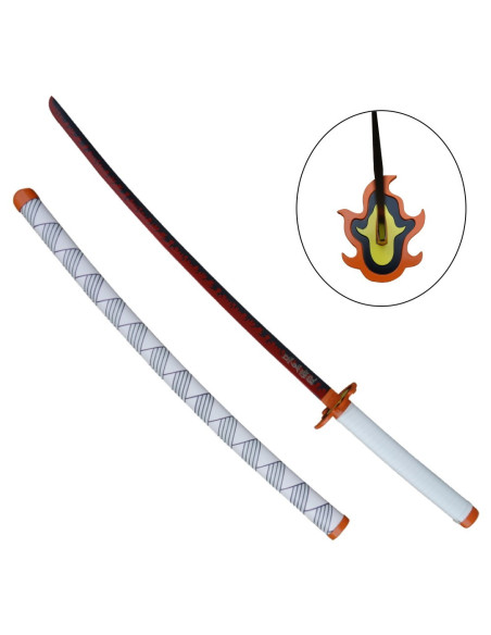Katana fire from Rengoku Kyojuro from...