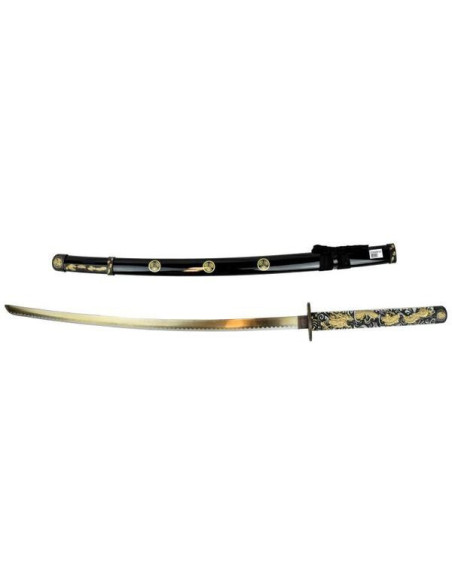 Decorative katana the golden dragon...