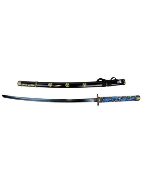 Decorative katana the blue dragon (95...