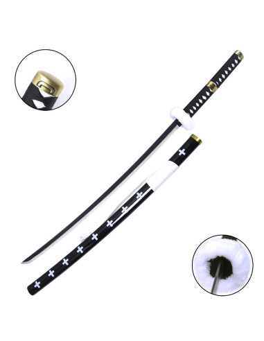 Decorative Katana Trafalgar Law from One Piece (103 cm.) ⚔️ Medieval Shop