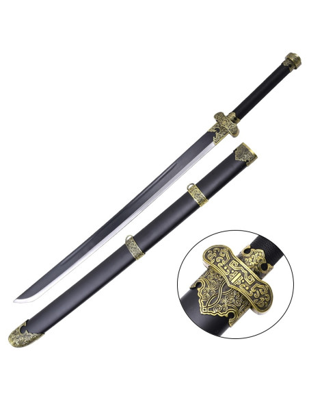 Kylin Zhang's sword inspired by the...