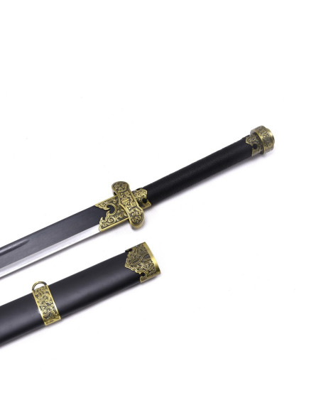 Kylin Zhang's sword inspired by the...