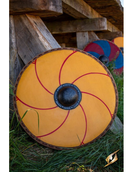 Gastir Viking Shield for LARP (Yellow)