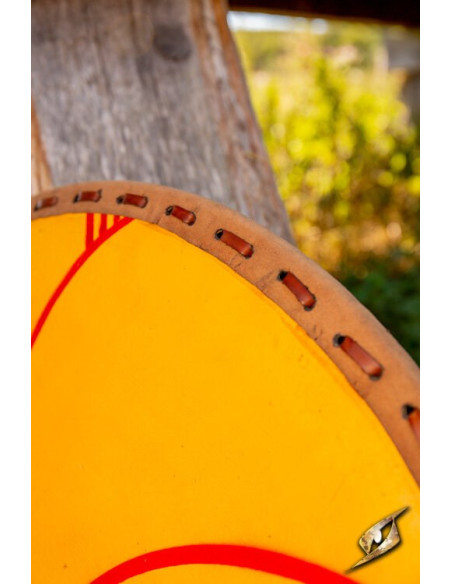 Gastir Viking Shield for LARP (Yellow)