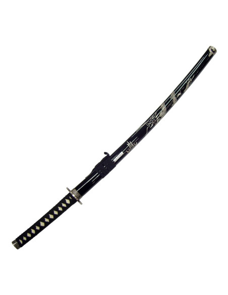 Decorative Katana Dragon with black... Decorative Katana Dragon with black...
