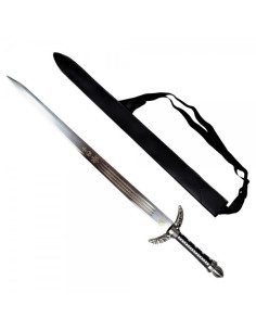 Wonder Woman sword with scabbard, silver version (104 cm.)