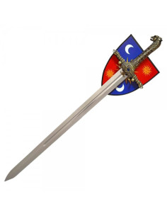 Oathkeeper sword with support, Game of Thrones