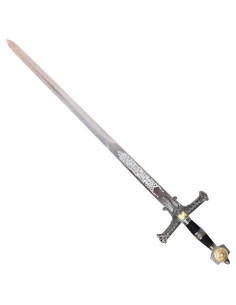 King Solomon decorative sword, with scabbard (123 cm.) 2