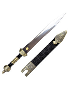 Ornamental dagger Roman legions with scabbard (44 cm.)