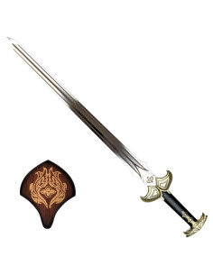 Decorative sword of Bard of the Hobbit, brass plated (98...