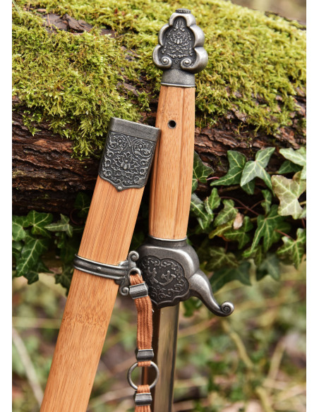 Jian Shaolin, steel finish