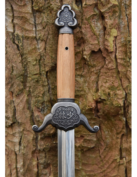 Jian Shaolin, steel finish