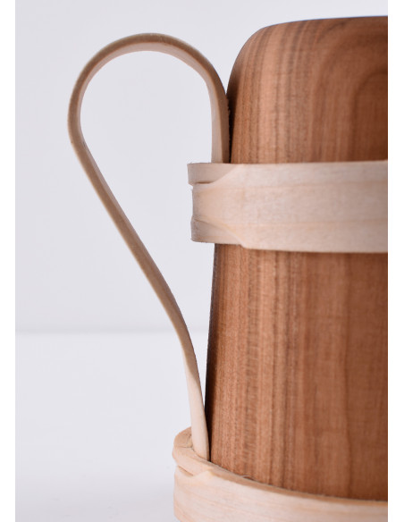Medieval wooden beer mug (0.5 l.)