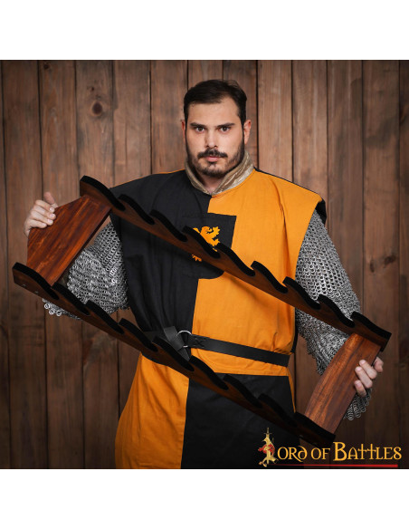 Wall support for 8 swords and axes...