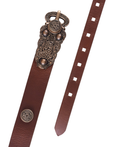 Viking Sutton Hoo leather belt