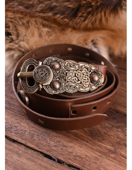 Viking Sutton Hoo leather belt