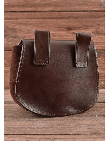 Viking bag Thor's hammer in brown...