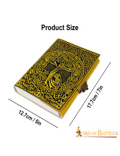 Celtic Tree of Life leather diary (17.7x12.7 cm.) 2