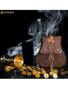 Stalwart Warrior medieval bag, with Celtic triquette, in... 2