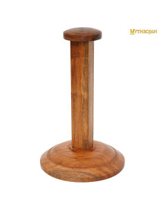 Wooden helmet display stand (38 cm.)
