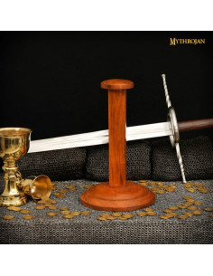 Wooden helmet display stand (38 cm.) 2