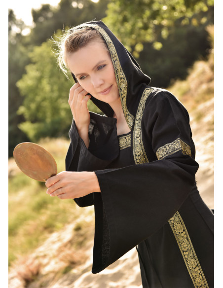 Celtic mirror in brass (18x13,5 cm.)