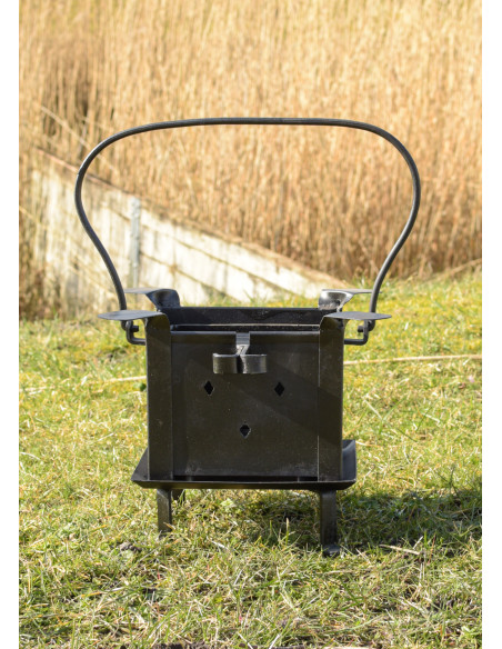 Medieval barbecue and grill for...