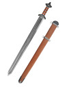 Saxon Sword in Damascus Steel, IX century (86 cm.)