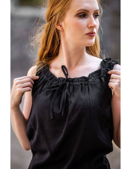 Adele sleeveless medieval blouse,... Adele sleeveless medieval blouse,...