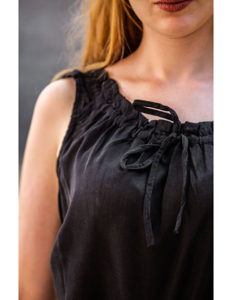 Adele sleeveless medieval blouse,... Adele sleeveless medieval blouse,...