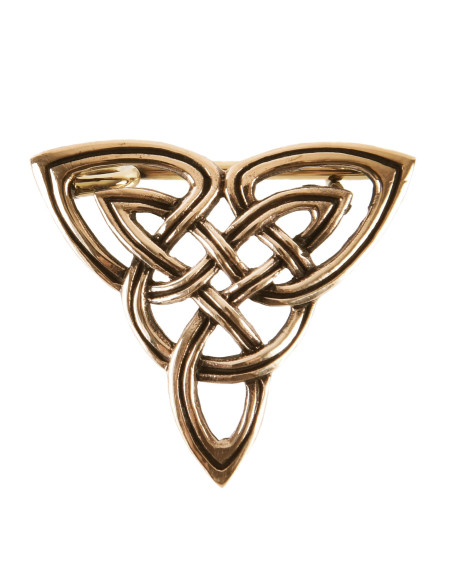 Celtic Triquette Fibula in bronze... Celtic Triquette Fibula in bronze...