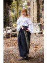 Classic medieval blouse model Emma, white color