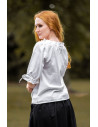 Medieval blouse for women, white