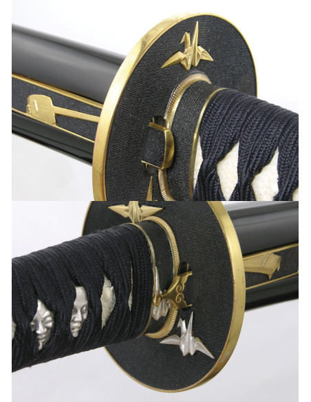 Hanwei paper crane katana (99.7 cm.)