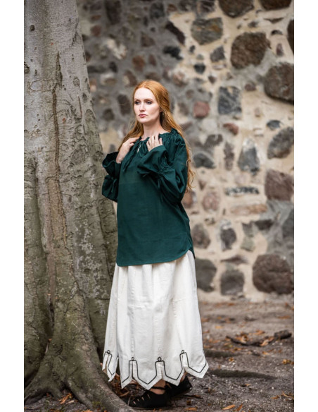 Medieval blouse Morgan bare shoulders