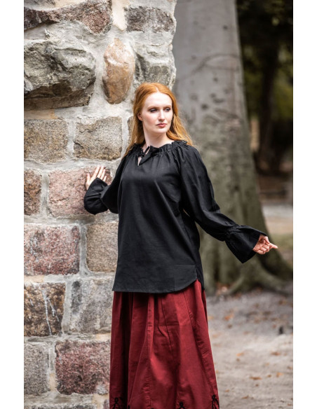 Medieval blouse Morgan off the...