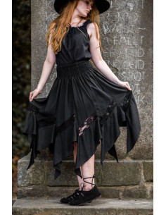 Witch skirt model Selena, black