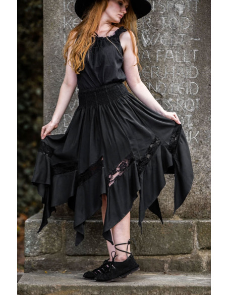 Witch skirt model Selena, black Witch skirt model Selena, black