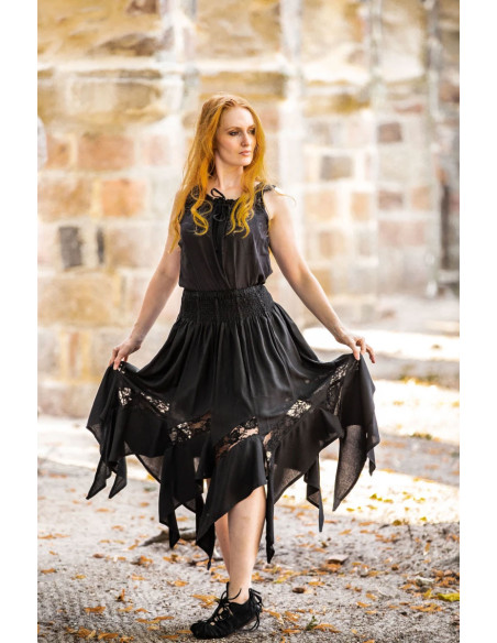 Witch skirt model Selena, black Witch skirt model Selena, black