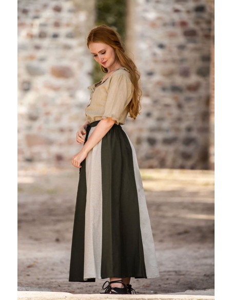 Medieval skirt Diana model, natural...