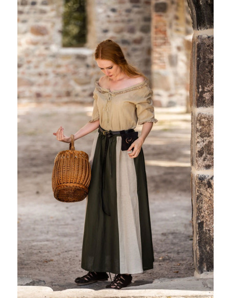 Medieval skirt Diana model, natural...