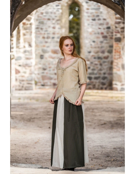 Medieval skirt Diana model, natural...