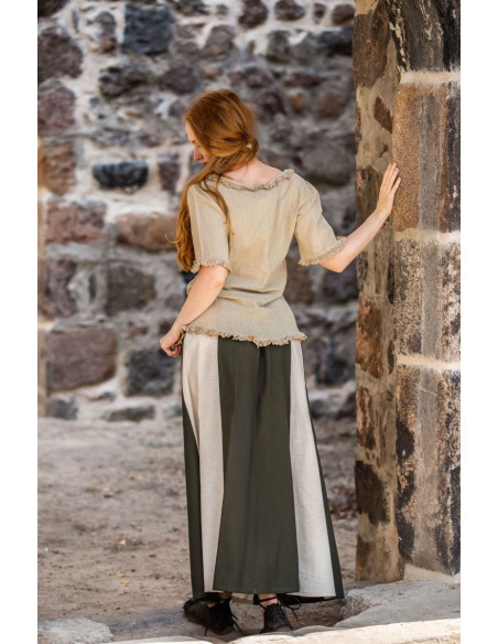 Medieval skirt Diana model, natural...