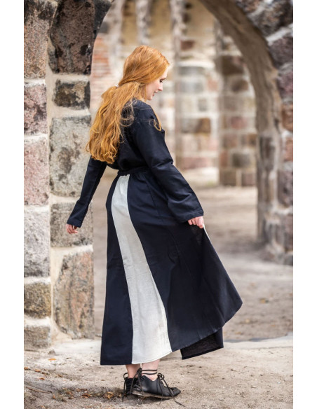 Medieval skirt Diana model, black-white Medieval skirt Diana model, black-white