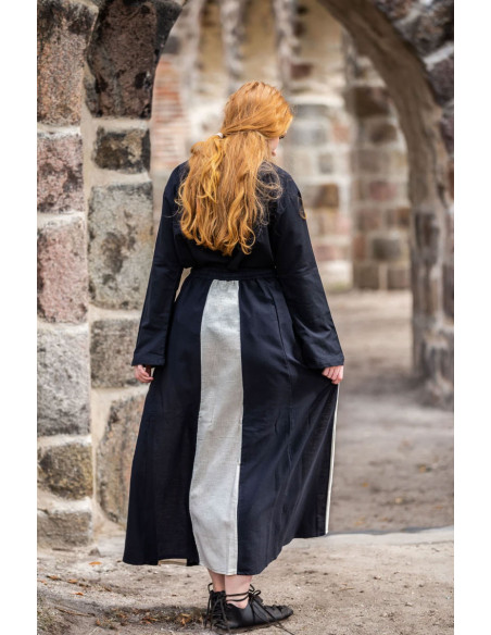 Medieval skirt Diana model, black-white Medieval skirt Diana model, black-white