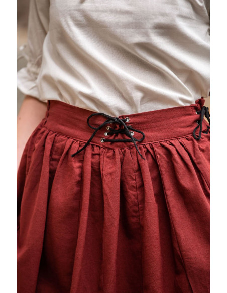 Medieval skirt with embroidery model...